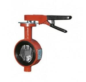 Sant PN 16 Cast Iron Butterfly Valve Nitrile/EPDM Rubber Lining Seat 80 mm, CR 26A